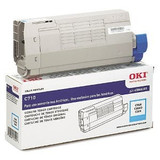 43866103 | Original OKI Toner Cartridge - Cyan