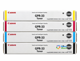 Canon GPR-33 CYMK Set | 2792B003AA, 2796B003AA, 2800B003AA, 2804B003AA | Original Canon Toner Cartridge - Black, Cyan, Magenta, Yellow