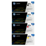 HP 501A 502A SET | Q6470A Q6471A Q6472A Q6473A | Original HP Toner Cartridge - Black, Cyan, Magenta, Yellow
