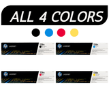 HP 126A SET All 4 colors | CE310A CE311A CE312A CE313A | Original HP Toner Cartridge - Black, Cyan, Magenta, Yellow