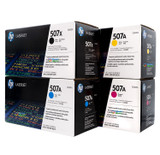 HP 507X 507A SET | CE400X, CE401A, CE402A, CE403A | Original HP Toner Cartridge - Black, Cyan, Yellow, Magenta