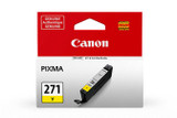 0393C001 | Canon CLI-271 | Original Canon Ink Cartridge - Yellow
