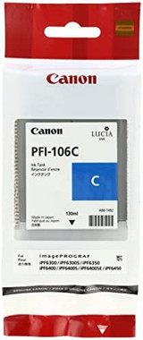 6622B001AA | Canon PFI-106 | Original Canon Ink Cartridge - Cyan