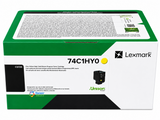 Lexmark 74C1HY0 | Original High-Yield Yellow Toner Cartridge