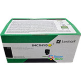 84C1HY0 | Original Lexmark High-Yield Toner Cartridge - Yellow