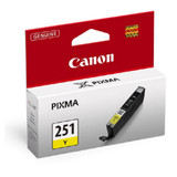 6516B001 | Canon CLI-251 | Original Canon Ink Cartridge - Yellow