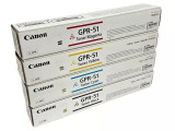Canon GPR-51 Set | Original Canon Laser Toner Cartridges – Black, Cyan, Magenta, Yellow