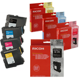 Ricoh GC21 Set | 405532 405533 405534 405535 | Original Ricoh Laser Toner Cartridges – Black, Cyan, Magenta, Yellow