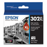 T302XL120-S | Epson® T302XL | Original Epson® Claria® High-Yield Ink Cartridge - Photo Black