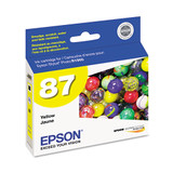 T087420 | Epson® 87 | Original Epson® UltraChrome® Hi-Gloss 2 Ink Cartridge - Yellow