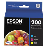 T200520-S | Epson® 200 | Original Epson® DURABrite Ultra® Ink Cartridge - Cyan, Magenta, Yellow