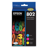 T802520-S | Epson® 802 | Original Epson® DURABrite Ultra® Ink Cartridge - Cyan, Magenta, Yellow