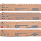 TN324 Set | A8DA130, A8DA230, A8DA330, A8DA430 | Original Konica Minolta Toner Cartridges - Black, Cyan, Magenta, Yellow