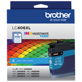 LC-406XLC | Original Brother Inkvestment Tank High-Yield Ink Cartridge - Cyan
