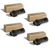 Xerox 6510/6515 HY Set | 106R03480, 1066R03690, 1066R03691, 1066R03692 | Original Xerox High-Yield Toner Cartridges - Black, Cyan, Magenta, Yellow