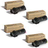 Xerox 106R034 High-Yield SET | 106R03477, 106R03478, 106R03479, 106R03480 | Original Xerox Toner Cartridges - High-Yield Black, Cyan, Magenta, Yellow
