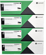 Lexmark C3210 Set | 4-Pack Original Toner Combo | 4 Colors