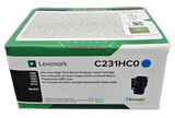Lexmark C231HC0 | Original High-Yield Cyan Toner Cartridge