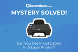 Can You Use Inkjet Labels In A Laser Printer?
