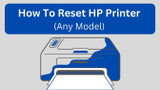 How To Reset HP Printer (Any Model)