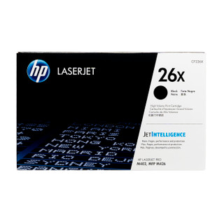 HP 26X (CF226X) | Original High-Yield LaserJet Toner Cartridge - Black