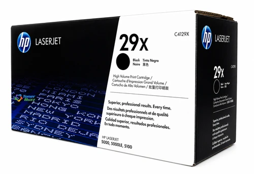 HP 29X  | C4129X | Original HP Black Toner Cartridge – High Yield