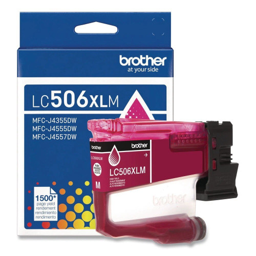 LC506XLMS | Original Brother High-Yield Ink Cartridge - Magenta