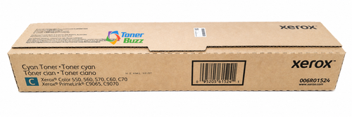 006R01524 | Color 550/560/570 | Original Xerox Metered Toner Cartridge - Cyan