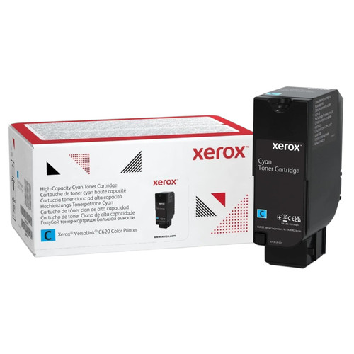 006R04625 | VersaLink C620 | Original Xerox High-Yield Toner Cartridge - Cyan