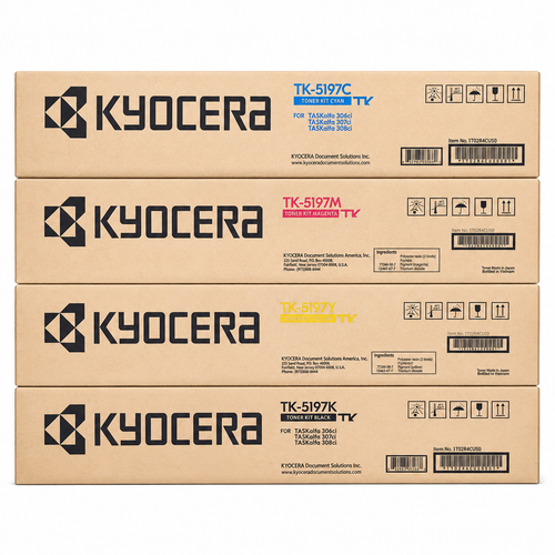 Kyocera TK-5272 Set | TK-5272K, TK-5272C, TK-5272M, TK-5272Y | Original Kyocera Toner Cartridges – Black & Color