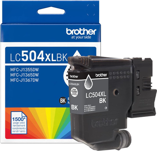 LC504XLBKS | Original Brother High-Yield Ink Cartridge - Black