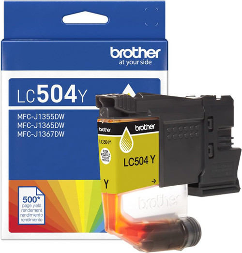LC504YS | Original Brother Standard Yield Ink Cartridge - Yellow