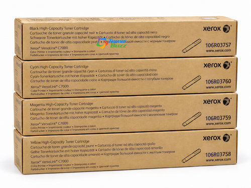 Xerox Set | 106R03757, 106R03758, 106R03759, 106R03760 | Original Xerox VersaLink C7000 Toner Cartridge - Black, Color
