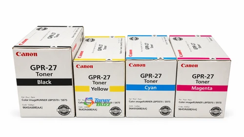 Canon GPR-27 Set | 9645A008, 9644A008, 9643A008, 9642A008 | Original Canon Toner Cartridge - Black, Color