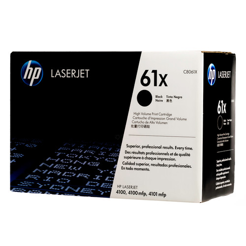 C8061X | HP 61X | Original HP High-Yield Toner Cartridge - Black