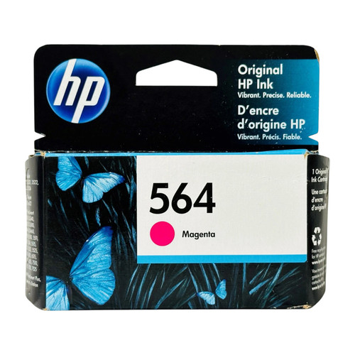Original HP CB319WN #140 #564 D5460 Magenta Ink Cartridge