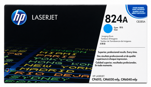 CB385A | HP 824A | Original HP Drum Unit - Cyan