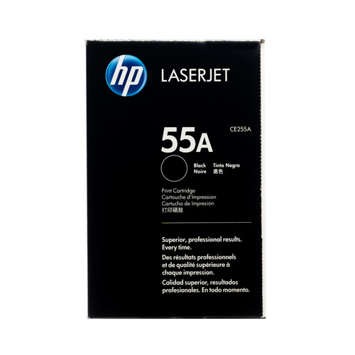 CE255A | HP 55A | Original HP Toner Cartridge – Black - Toner Buzz