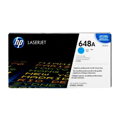 CE261A | HP 648A | Original HP Toner Cartridge – Cyan