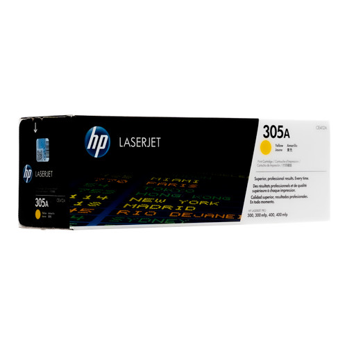 CE412A | HP 305A | Original HP Toner Cartridge - Yellow