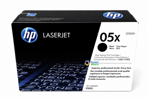 HP 05X | CE505X | Original HP Black Toner Cartridge – High Yield