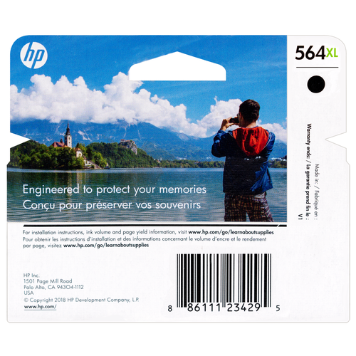 CN684WN#140 | HP 564XL | Original HP High-Yield Ink Cartridge – Black