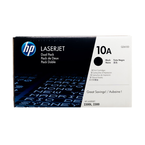 HP 55X (CE255XD) 2-Pack | Original HP Dual Pack Black Toner