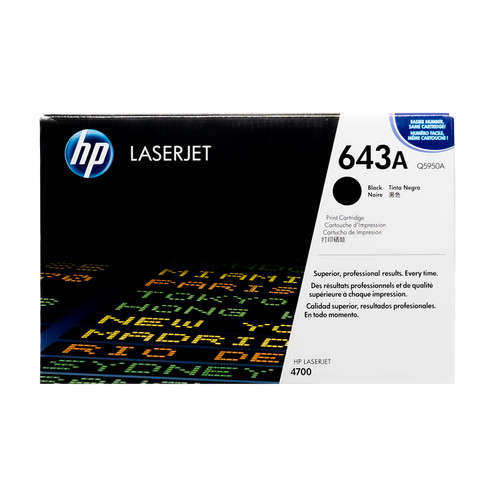 Q5950A | HP 643A | Original HP Toner Cartridge – Black