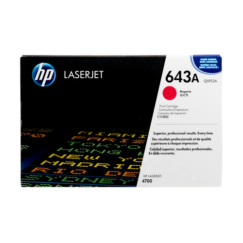 Q5953A | HP 643A | Original HP Toner Cartridge – Magenta