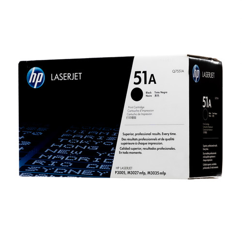 Q7551A | HP 51A | Original HP Toner Cartridge – Black - Toner Buzz