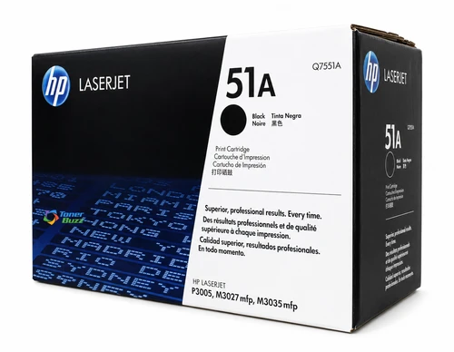 HP 51A | Q7551A | Original HP Black Toner Cartridge