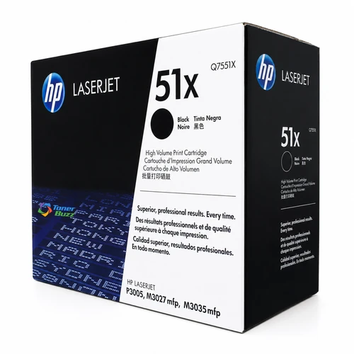HP 51X | Q7551X | Original HP Black Toner Cartridge – High Yield