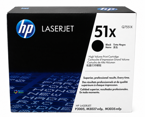 HP 51X | Q7551X | Original HP Black Toner Cartridge – High Yield