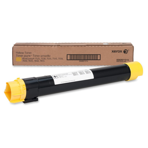 006R01514 | Original Xerox Work Centre 7525 Toner Cartridge - Yellow